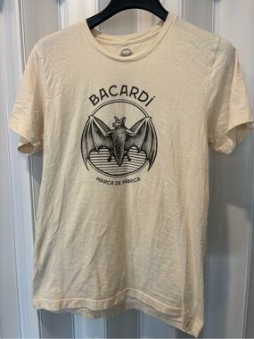 Bacardi Rum T Shirt Size Medium